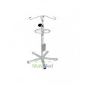 Portavenoclisis p/bomba de infusion base de 5 puntas cromado