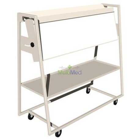 Negatoscopio cuadruple con base movil