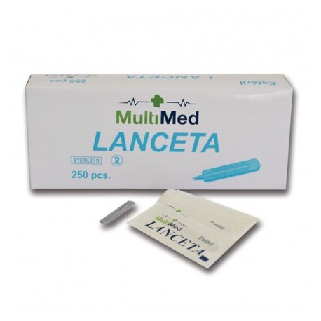 Lanceta metatlica estéril c/250 080.574.0164